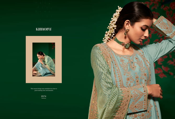 Kimora Rabani Heavy Designer Wear Wholesale Wedding Salwar Suits Catalog